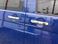 Volkswagen T5 Transporter 2003–2010 Nerezové kryty klik dveří 3 ks. Carmos – turecká ocel fotografie 1