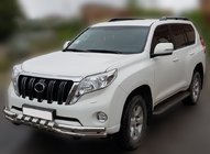 Toyota Land Cruiser Prado 150 2009–2023 Přední ochranný rám F3-31 (nerez) fotografie 1