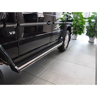 Boční nášlapy OEM (2 ks, hliník) Mercedes G-Class W463 1990–2018 fotografie 4
