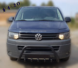 Volkswagen T5 2010–2015 Přední ochranný rám WT003 Black (nerez) fotografie 1