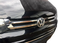 Volkswagen T5 2010–2015 Dělené kryty masky (Carmos, 4 ks, nerez) fotografie 1
