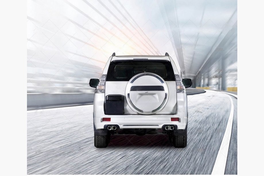 Toyota Land Cruiser Prado 150 2009–2023 Sada pro uchycení rezervního kola Image