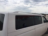 Volkswagen T5 Multivan 2003–2010 Střešní ližiny Skyport (bílé) fotografie 1