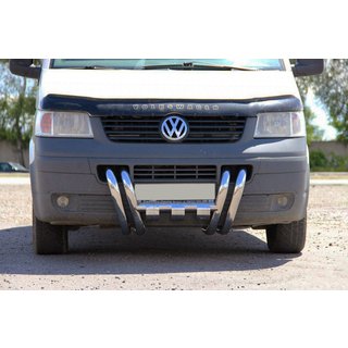 Bullbar ST006-15 Nozdry (nerez) Volkswagen T5 Transporter 2003–2010 fotografie 1