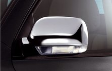 Volkswagen Touareg 2002–2010 Chromové kryty zrcátek 2003-2007 (2 ks, nerez) OmsaLine – italská nerezová ocel fotografie 3