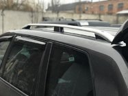 Volkswagen Touareg 2002–2010 Střešní ližiny Skyport (matná šedá) fotografie 3