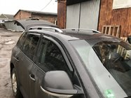 Volkswagen Touareg 2002–2010 Střešní ližiny Skyport (matná šedá) fotografie 9