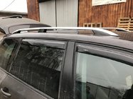 Volkswagen Touareg 2002–2010 Střešní ližiny Skyport (matná šedá) fotografie 4
