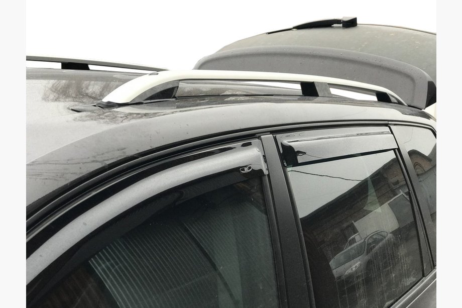 Volkswagen Touareg 2002–2010 Střešní ližiny Skyport (matná šedá) Image