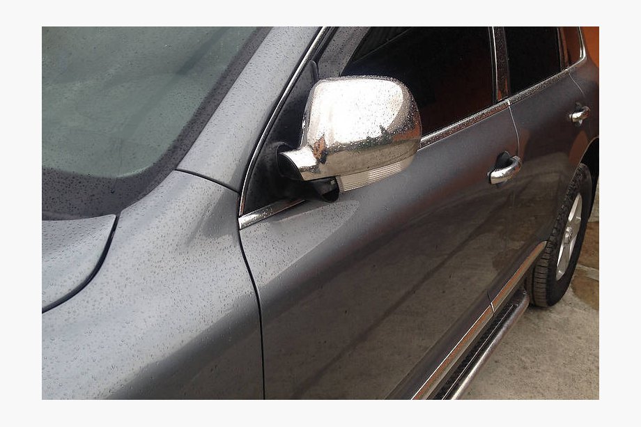 Volkswagen Touareg 2002–2010 Chromové kryty zrcátek 2003-2007 (2 ks, nerez) OmsaLine – italská nerezová ocel Image