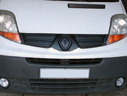 Renault Trafic 2001–2015 Zimní horní kryt masky chladiče 2001-2007, matná fotografie 2