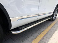 Volkswagen Amarok 2010–2022 Boční prahy Maydos V2 (2 ks, nerez) fotografie 1