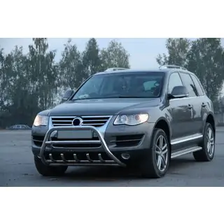 Bullbar WT003 Special (nerez) Volkswagen Touareg 2002–2010 fotografie 3