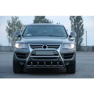 Bullbar WT003 Special (nerez) Volkswagen Touareg 2002–2010 fotografie 4