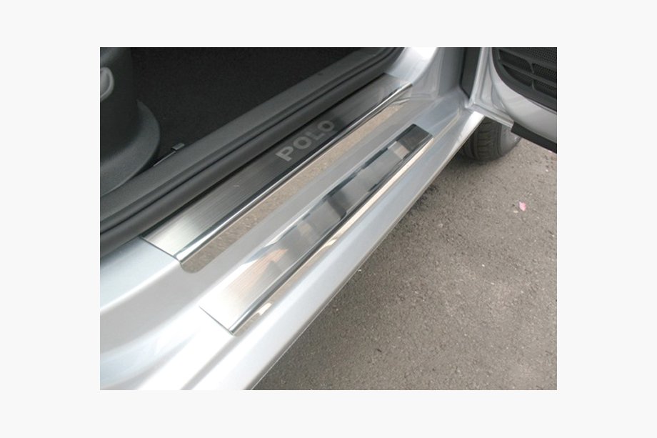 Volkswagen Polo 2010–2017 Chromové kryty prahů Nataniko (8 ks, nerez) Image