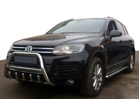 Volkswagen Touareg 2010–2018 Přední ochranný rám WT003 (nerez) fotografie 4