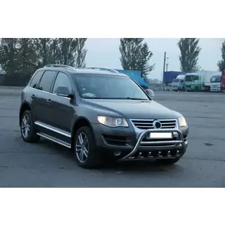 Bullbar WT003 Special (nerez) Volkswagen Touareg 2002–2010 fotografie 2