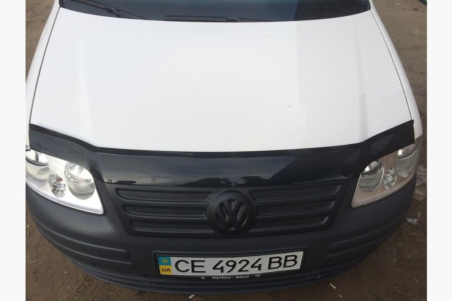 Volkswagen Caddy 2004–2010 Zimní kryt masky chladiče (horní) Fotografie 3