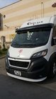 Citroen Jumper 2007–2025 Sluneční kšilt na čelní sklo (černý lesk, 5 mm) fotografie 4