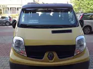 Renault Trafic 2001–2015 Sluneční kšilt na čelní sklo (černý lesk, 5 mm) fotografie 6