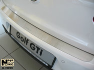 Volkswagen Golf 6 2008–2014 Ochranná lišta zadního nárazníku Nathaniko (nerez) Hatchback fotografie 1