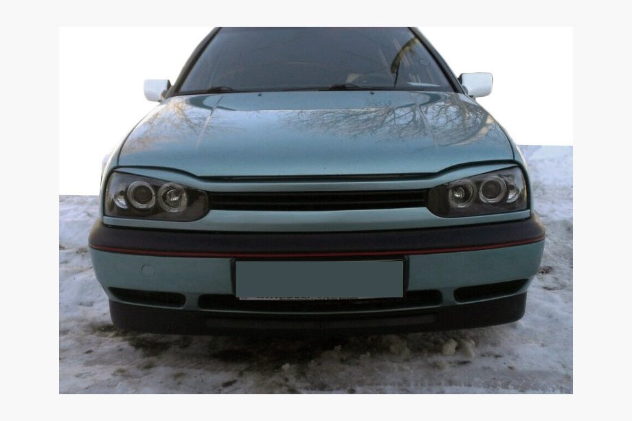 Volkswagen Golf 3 1991–2001 Mračítka na masku a světlomety (k lakování) Image
