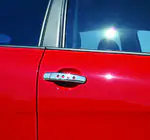 Skoda Citigo 2011–2020 Chromové kryty dveřních klik s otvory (4 ks, nerez) fotografie 1
