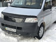 Volkswagen T5 Transporter 2003–2010 Zimní horní clona masky chladiče Lesklá fotografie 3