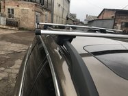 Volkswagen T5 2010–2015 Uzamykatelné střešní příčníky na integrované podélníky (2 ks) fotografie 4