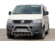 Volkswagen T5 Transporter 2003–2010 Přední ochranný rám WT003 (nerez) 50 mm, bez nápisu fotografie 2