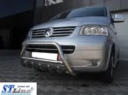 Volkswagen T5 Caravelle 2004–2010 Přední ochranný rám WT003 (nerez) fotografie 9