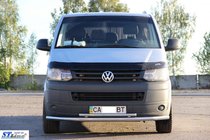 Volkswagen T5 2010–2015 Spodní dvojitá lišta 70/48 mm (nerez) fotografie 2
