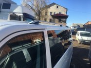 Volkswagen T5 Multivan 2003–2010 Střešní ližiny CROWN (matná šedá) fotografie 5