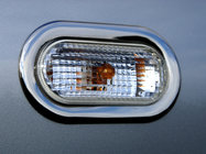 Seat Leon 1999–2005 Nerezové rámečky blinkru (2 ks) fotografie 1