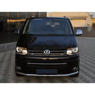 Přední ochranný rám (nerez) Volkswagen T5 2010–2015 fotografie 1