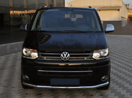 Volkswagen T5 2010–2015 Přední ochranný rám (nerez) fotografie 1