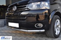 Volkswagen T5 2010–2015 Přední ochranný rám (nerez) fotografie 3
