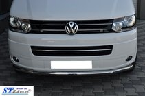 Volkswagen T5 2010–2015 Přední ochranný rám (nerez) fotografie 5