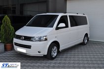 Volkswagen T5 2010–2015 Přední ochranný rám (nerez) fotografie 6