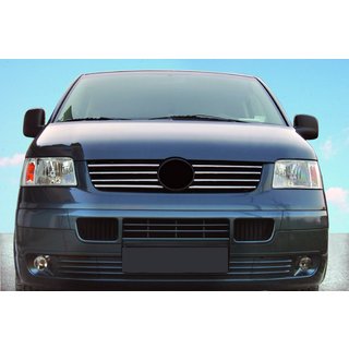 Nerezové lišty na okraj masky chladiče (8 ks) Volkswagen T5 Transporter 2003–2010 fotografie 1