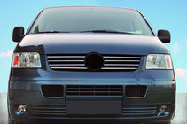 Volkswagen T5 Transporter 2003–2010 Nerezové lišty na okraj masky chladiče (8 ks) fotografie 1