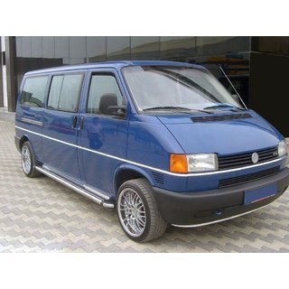 Boční nášlapy KB002 Ø60 mm (2 ks, nerez) Volkswagen T4 Caravelle/Multivan 1990–2003 fotografie 1