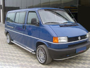 Volkswagen T4 Caravelle/Multivan 1990–2003 Boční nášlapy KB002 Ø60 mm (2 ks, nerez) fotografie 1