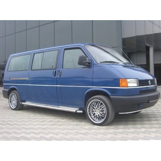 Boční nášlapy KB002 Ø60 mm (2 ks, nerez) Volkswagen T4 Caravelle/Multivan 1990–2003 fotografie 3