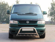 Volkswagen T4 Transporter 1990–2003 Nerezový přední ochranný rám WT003 60 mm 50 mm, s nápisem fotografie 7