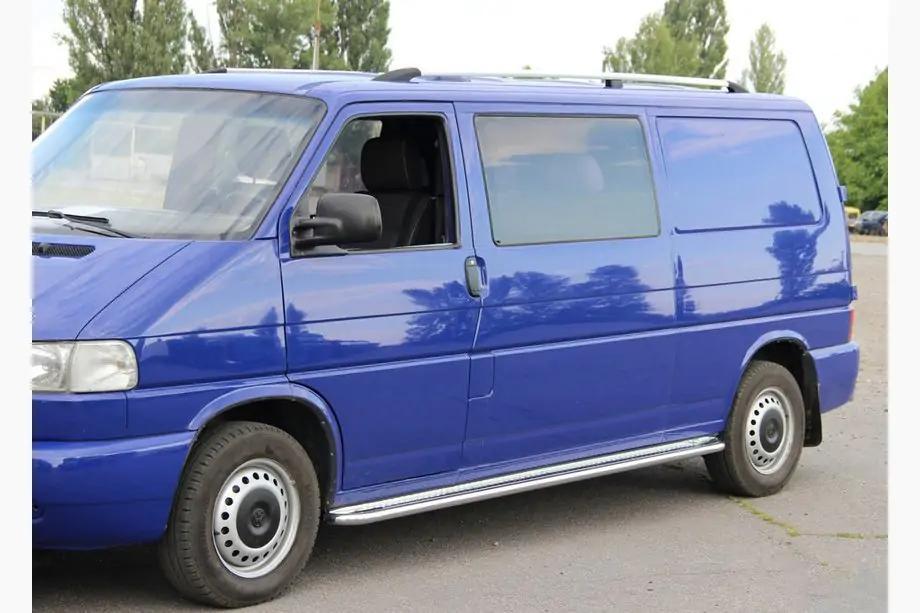 Volkswagen T4 Caravelle/Multivan 1990–2003 Chromované střešní ližiny Image