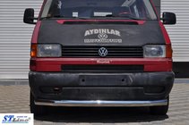 Volkswagen T4 Transporter 1990–2003 Přední ochranný rám ST008 (nerez) fotografie 3