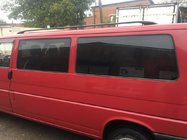 Volkswagen T4 Transporter 1990–2003 Černé střešní ližiny fotografie 2
