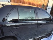 Skoda Fabia 2000–2007 Vnější okenní lišty (4 ks, nerez) fotografie 2