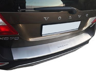 Volvo XC70 2007–2013 Nerezová lišta na zadní nárazník s ohybem Nataniko fotografie 1